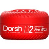 Dorsh D2 150 ml Fire Wax Sertliği 6 Saç Şekillendirici Ürün Maksimum Parlaklık Sağlar