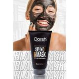 Dorsh Dorş Soyulabilir Siyah Maske 150 ml Tüm Cilt Tipleri İçin Siyah Nokta ve Sivilce Karşıtı Etki
