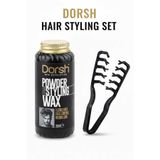 Dorsh Saç Şekillendirici Pudra Toz Wax 20G Mucizevi Tarak - SET