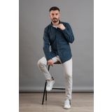 Dorss Desenli Slimfit Kışlık Erkek Gömlek