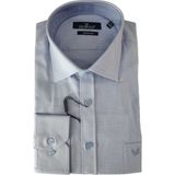 Dorss Uzun Kollu Regular Cepli %100 Pamuk Erkek Gömlek - 3XL - Açık Mavi