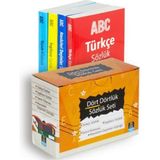 Dört Dörtlük Sözlük Seti ABC İlk ve Orta Öğretim Tdk Uyumlu (4 Kitap Kutulu)