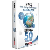 Dört Kalem Yayınları KPSS Coğrafya Kuesta 50 Deneme