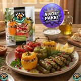 Dört Mevsim Baharat Paket Zeytinyağlı Dolma Harcı (5X100GR) - Yüksek Kalite Zeytinyağlı Sarma Dolma Içi Baharatı5 - 500 gr