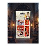 Dörtel Tedarik Harry Potter Kabartmalı Jel Damla Sticker 5li Set Harry Potter