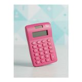 Dörtel Tedarik Pen Gear El Tipi 8 Haneli Hesap Makinesi Pembe