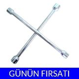 Dörtlü Bijon Anahtarı ( Tüm Araçlara Uygun )