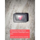 Dörtlü Flaşör Düğmesi 1J0953235J Volkswagen Golf 4 Bora