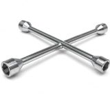 Dörtlü Istavroz Bijon Anahtarı, Döküm Çelik, Araba Lastik Değişimi için, 17-19-21-23 mm