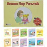 Dörtrenk 1. ve 2. Sınıf Annem Hep Yanımda Hikaye Seti 10 Kitap - standart
