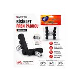 DoruCO Bisiklet Fren Pabucu Alyanlı (V-Fren Uyumlu)