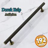 Doruk 192 Mm Eskitme Antik Sarı Metal Mobilya Mutfak Çekmece Dolap Dolabı Kulpu Kulbu Kulpları
