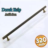 Doruk 320 Mm Eskitme Antik Sarı Metal Mobilya Mutfak Çekmece Dolap Dolabı Kulpu Kulbu Kulpları