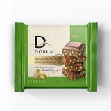 Doruk 60 gr Antep Fıstıklı Sütlü Çikolata