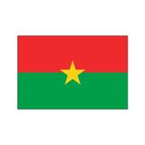 DORUK Burkina Faso Gönder Bayrağı 70 x 105