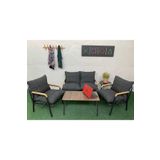 DORUK HOME Balkon, Bahçe, Cafe, Metal Koltuk Takımı, Bahçe Takımı , Çay Seti, 2 1 1