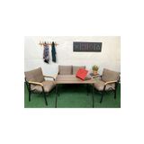 DORUK HOME Model, Balkon, Bahçe, Cafe, Metal Koltuk Takımı, Bahçe Takımı , Çay Seti, 2 1 1 kapuçino masa