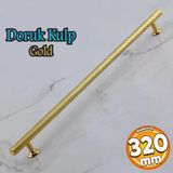 Doruk Kulp 320 Mm Altın Gold Metal Mobilya Çekmece Mutfak Dolabı Dolap Kulpları Kapak Kulpu Kulbu
