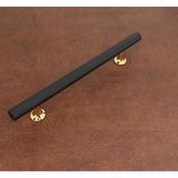 Doruk Siyah Gold Tv Unitesi Vestiyer Yatak Odasi Mutfak Dolap Cekmece Kulpu 224 Mm (22,4 Cm) 10 Adet