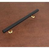 Doruk Siyah Gold Tv Unitesi Vestiyer Yatak Odasi Mutfak Dolap Cekmece Kulpu 96 Mm (9,6 Cm) 1 Adet