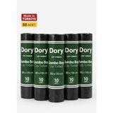Dory Jumbo Boy Çöp Poşeti-Çöp Torbası 5 Adet 80X110 300 gr Siyah - 80 x 110 cm