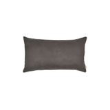 Doryan Home Flat Suni Nubuk Düz Açık Taba Antrasit Gri Açık Koyu Kahve Kiremit Dikdörtgen Kırlent Kılıfı 60x35