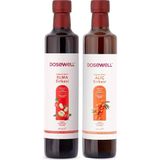 Dosewell Katkısız Elma ve Alıç Sirkesi Paketi Doğal Fermantasyon 2x500 ml
