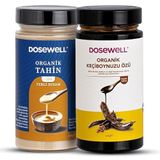 Dosewell Organik Tahin 500gr & Keçiboynuzu Özü 640gr - 2’li Avatajlı Paket