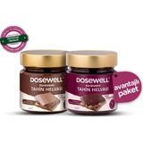 Dosewell Sürülebilir Tahin Helvası Ham Kakaolu ve Mor Aronyalı 250 gr 2'li Paket - 1 Adet