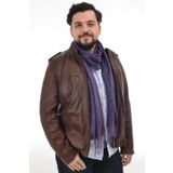 Dosimira Denim Mor Erkek Fular