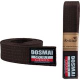 Dosmai Aikido Karate Tek Dolama Kuşak TK245 - 028-Kahverengi - 200 cm
