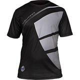 Dosmai Dijital Baskılı Fighters Bisiklet Yaka Erkek Spor T-shirt Hava Alan Polyester Kumaş XS - 02S-Siyah