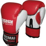 Dosmai hierapolis Profesyonel Boks Kick Boks muay thai Eldiveni EL351 (KIRMIZI, 8 Oz)