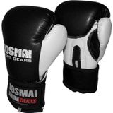 Dosmai hierapolis Profesyonel Boks Kick Boks muay thai Eldiveni EL351 (SİYAH, 8 Oz)