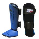 Dosmai Panther Power Ayak Kaval Koruma Seti Dövüş Sporları Profesyonel Kaval Ayak Koruyucu Kick Boks Kaval Koruyucu WUSHU KO447 (MAVİ, XL)