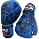 Dosmai Panther Power Serisi Boks Kick Boks Eldiveni Dosmai EL341 Mavi - 4 Oz