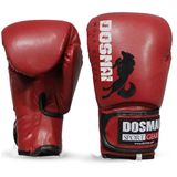 Dosmai Profesyonel Hava Alır Boks Eldiveni Muay Thai Eldiveni Kick Boks Eldiveni Eldiveni EL344 (KIRMIZI, 12 Oz)