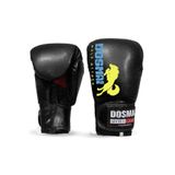 Dosmai Profesyonel Hava Alır Boks Eldiveni Muay Thai Eldiveni Kick Boks Eldiveni Eldiveni EL344 (SİYAH, 10 Oz)