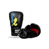 Dosmai Profesyonel Hava Alır Boks Eldiveni Muay Thai Eldiveni Kick Boks Eldiveni Eldiveni EL344 (SİYAH, 8 Oz)