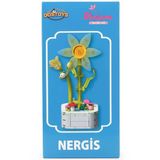 Dostoys Yapı Taşı Serisi Nergis Çiçek Yapım Seti