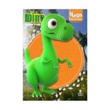 Dostum Dino Neon Çıkartmalı Boyama Kitabı