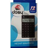 dosy hesap makinesi 12 hane siyah orta boy ec-5 - Yok