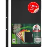 Dosy Telli Dosya Siyah 5li Paket