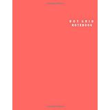 Dot Grid Notebook: Large (8.5 x 11 inches) - 106 Dotted Pages || Red Dotted Notebook/Journal