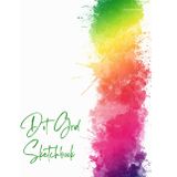 Dot Grid Sketchbook Letter Size: 100 Pages Dotted Sketch Book for Designing, Sketching, Planning, Creating, Drawing and Doodling, Smart Design, Dotted Matrix, Large, Soft Cover, Number Pages