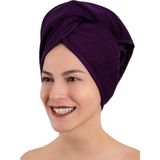 Dotamess Mikrofiber El Yüz Kuaför Berber Spor Havlusu Leke ve Saç Boyası Tutmayan 50 x 90 cm - Mor