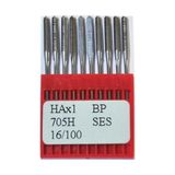 Dotec 16 Numara Ev Tipi Dikiş Makine İğnesi 10 Adet HAx1 BP 705H SES Kalınlık 16/100