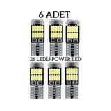 Doth T10 Led 26 Ledli T10 5W Beyaz Park Plaka Tavan Ampulü