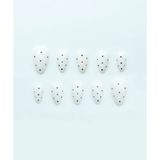 Dots - El Yapımı Tekrar Kullanılabilir Protez Takma Tırnak - NC283