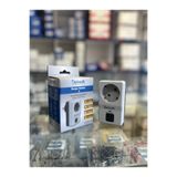 Dotvolt Surge Hunter 1050 Joule Tek Akım Korumalı Beyaz Anahtarlı Priz